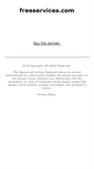 Mobile Screenshot of freeservices.com